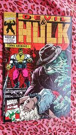 DEVIL & HULK fumetto n.4 Luglio 1994 - Marvel