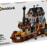 Lego 910046 Merchant Boat Bricklink MISB brown box