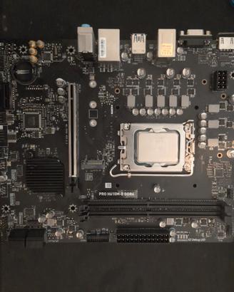 combo i7 13700kf + pro h610m-e d4 + cooler