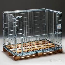 Ceste paretali in filo metallico (pallet escluso)