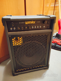 Amplificatore basso Warwick Cube combo 130 watt