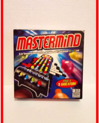 Gioco Mastermind COMPLETO vintage società scatola