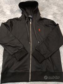 Felpa con cerniera Ralph Lauren vestibilità XL