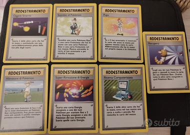 Lotto carte addestramento Pokemon