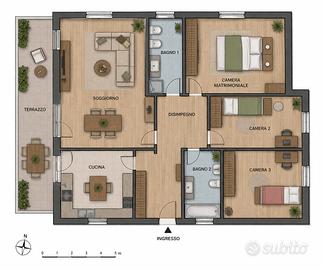 Quadrilocale Peschiera del Gardo