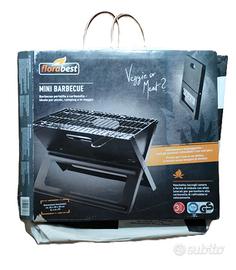 Mini barbecue FloraBest, portatile e pieghevole