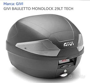 bauletto Givi Nuovo con supporto