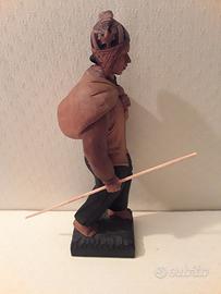 Scultura lignea viandante