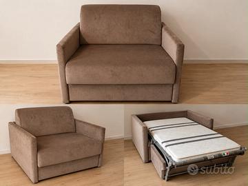 Poltrona letto singola