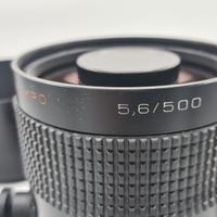 Rubinar 500/5.6 catadiottrico mto DANNEGGIATO