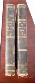 collezione  2 opere complete  di Moliere