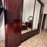 armadio a 6 ante per camera da letto stile inglese