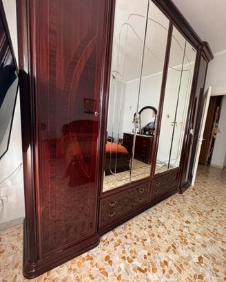 armadio a 6 ante per camera da letto stile inglese
