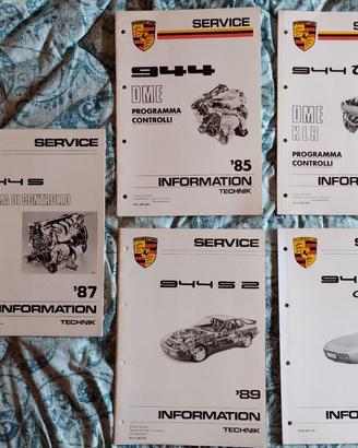 Manuali Porsche service officina 944