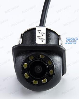 RETROCAMERA POSTERIORE CON LED PER VISIONE NOTTURN
