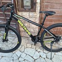 bici misura 27.5 wolfing alluminio freni a disco 