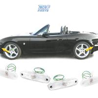 FRECCIE LATERALI PER MAZDA MX5 89-05 BIANCO