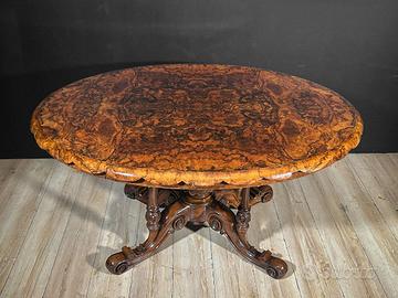 Tavolo Vittoriano in Radica