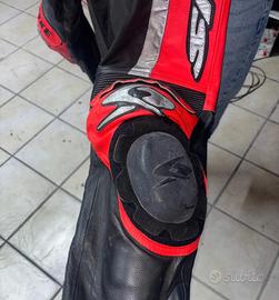 Pantaloni pelle moto Spyke taglia 54 