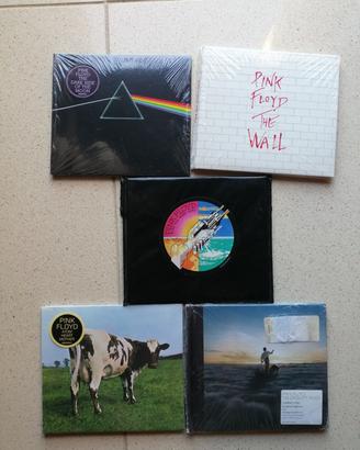 CINQUE CD dei Pink Floyd 