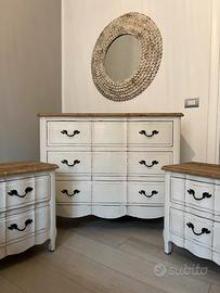 1 Cassettiera e 2 Comodini