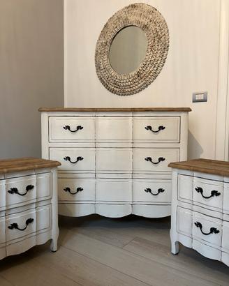 1 Cassettiera e 2 Comodini