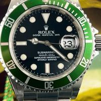 Rolex Submariner Date "Kermit" 2008 completo ita