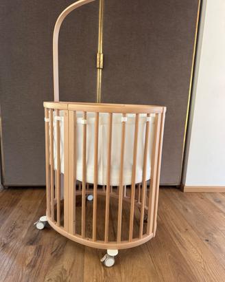 Culla Stokke evolutiva + materassino + paracolpi