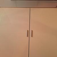 Pensile a due ante in legno