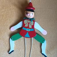 burrattino pinocchio marionetta sevi
