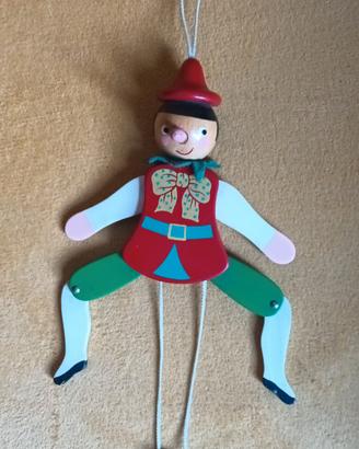 burrattino pinocchio marionetta sevi