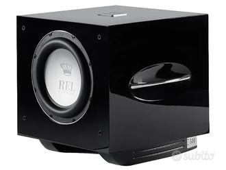 SUBWOOFER REL S510 NERO LACCATO SUB WOOFER  			