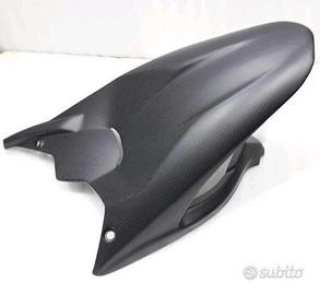 Parafango posteriore passacavo carbonio multistrad