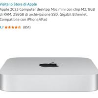 Mac Mini M2 2023 - Perfetto, Garanzia fino al 2025