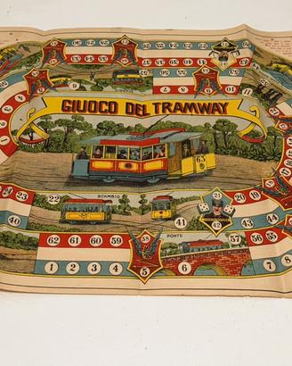 Rara Plancia Giuoco dell'Oca / Tramway Anni '30 40