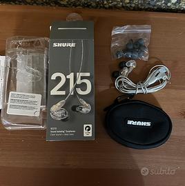 In ear auricolari Shure se215
