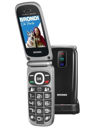 BRONDI AMICO LEALE+ TELEFONO CELLULARE PER ANZIANI