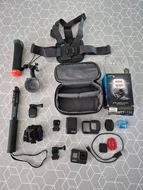GoPro HERO 8 Black + Accessori + SD 64GB