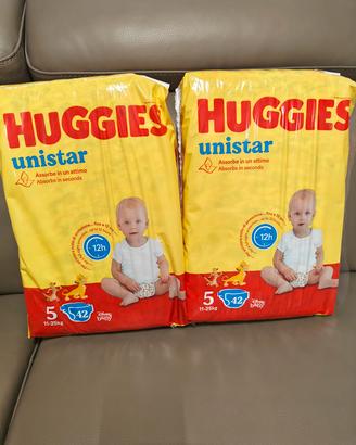 doppio pacco pannolini Huggies 