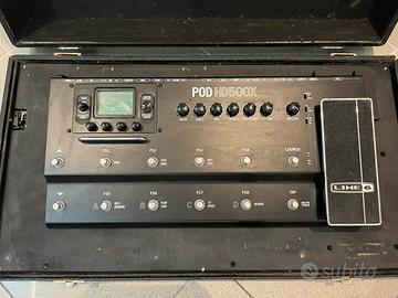 Line6 POD HD500X + Custodia Rigida
