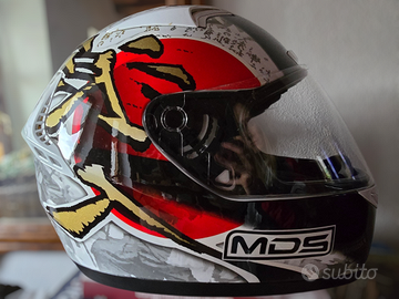 Casco moto MDS taglia M e taglia XS