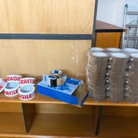 Nastro imballaggio RAJA + dispenser professionale