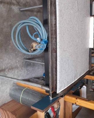 Griglia  a gas in acciaio