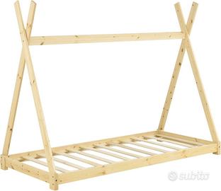 Letto Cameretta Montessori 90x200 per bambini