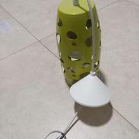 Lampadario a sospensione altezza 27cm diametro 13