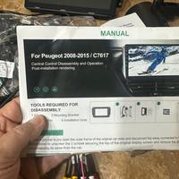 X auto Peugeot  stereo completo