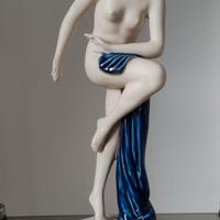 Statuetta Art Decò Royal Dux da restaurare