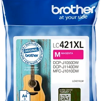 Brother LC421XL Nero/Ciano/Magenta/Giallo Cartucce