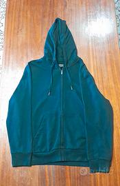 Felpa Zip OVS Nera
