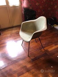 Sedie DAX originali di Charles and Ray Eames